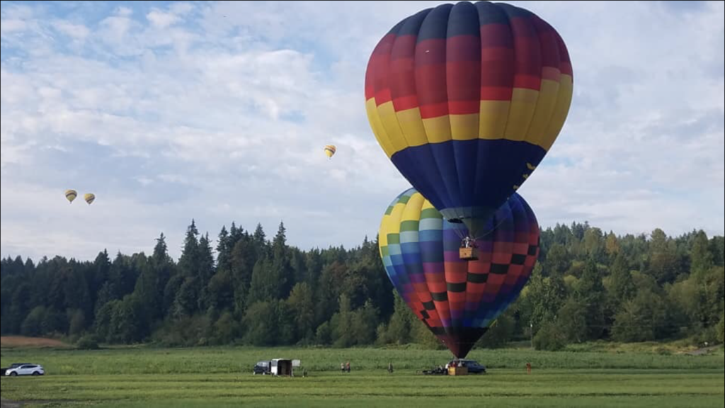How do you steer a hot air balloon